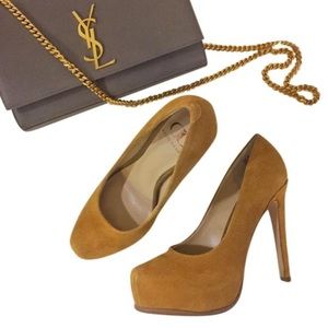 Kelsi Dagger Suede 4”+ Pumps